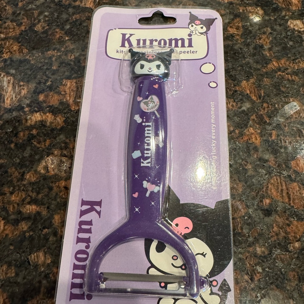 Kuromi Purple Kitchen Peeler